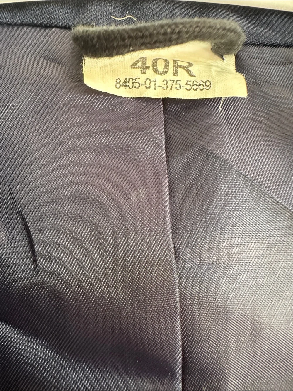 US Air Force-Style Navy Blue Men's Dress Jacket
